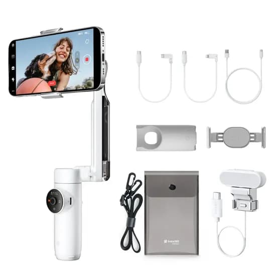 Estabilizador INSTA360 Flow Creator Kit - Summit White (Cinsabba)
