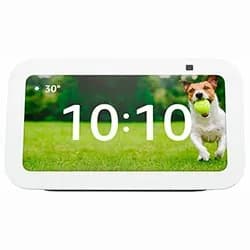 Caixa de Som Amazon Echo Show 5 3 Geração com Tela 5.5" / Alexa / Bluetooth - Branco