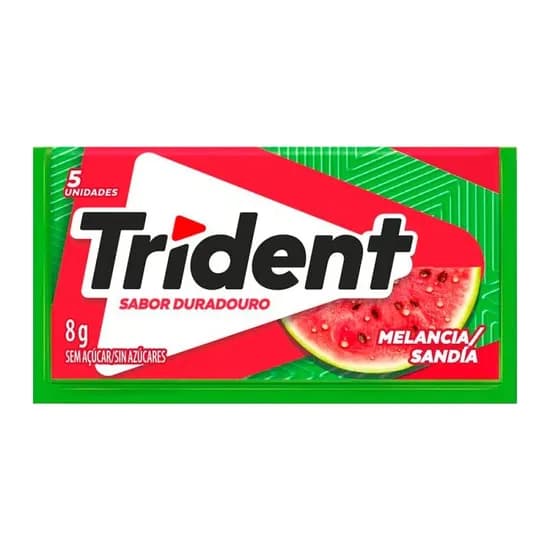 Chicletes Trident Melancia 8G