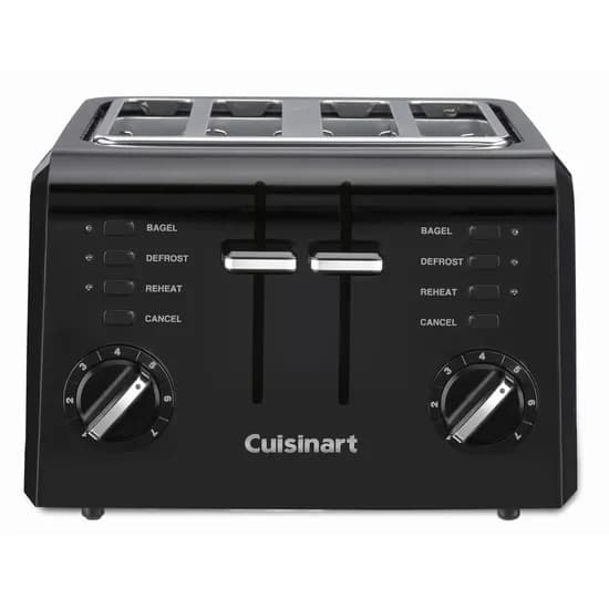 Torradeira Cuisinart CPT-142BK 4 Fatias - Preto
