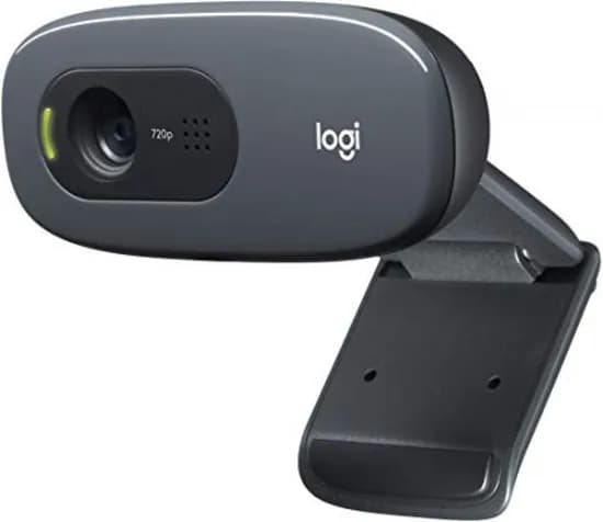 Webcam Logitech C270 HD 960-000694 com Microfone Integrado