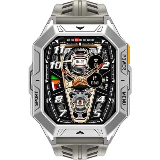 Relogio Smartwatch Joog Cronos I CRN I com Bluetooth - Silver