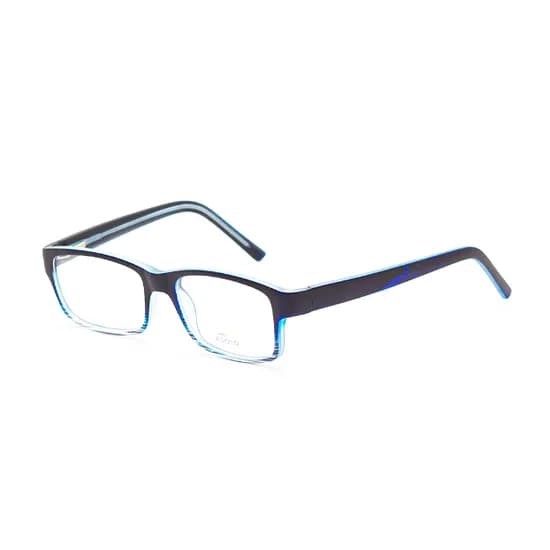 Armação para Óculos de Grau Asolo Mod.AS006 Tam. 54-17-140MM - Azul/Preto