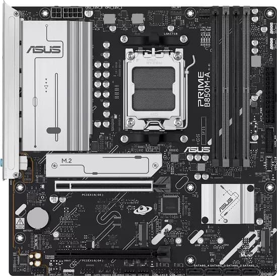 Placa Mãe Asus Prime B850M-A AM5/ USB-A/ 4XDDR5/ PCI-e/ HDMI/ DP