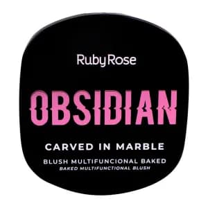 Blush Obsidian Carved In Marble Ruby Rose