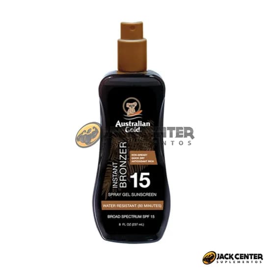 Bronzeador Spray Gel A.Gold Instant Bronzer SPF15