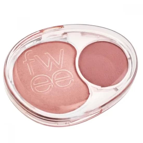 Blush Fwee Mellow Dual Blush - RS01 Rosy Talk