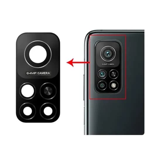 Lente Camara Xiaomi Mi 10T Pro 5G