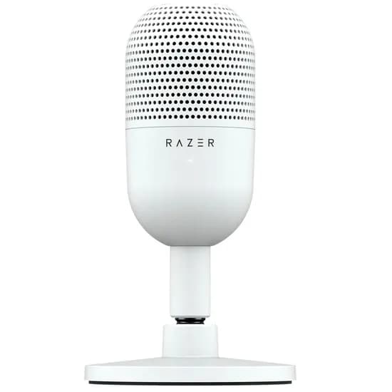 Microfone para Stream Razer Seiren V3 Mini Supercardióide USB - Branco RZ19-05050300-R3U1