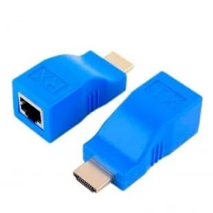 Adaptador HDMI p/ RJ45P Extensor 30M MTS 1080P