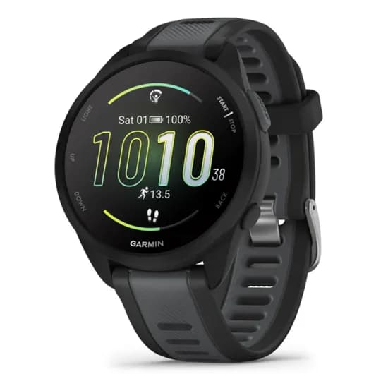 Garmin Relógio Forerunner 165 Music Black/Slate Gray 43MM 010-02863-30