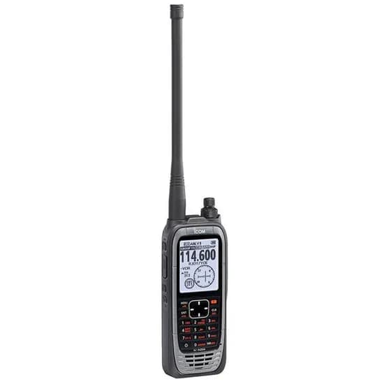 Radio Icom IC-A25N Transceptor Aeronáutico Vor/GPS 6W