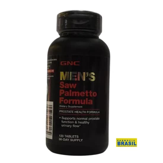 GNC Saw Palmetto Formula 120 Cápsulas