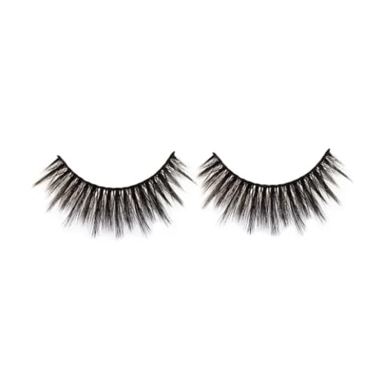 Cílios Postiços Velvet Fashion Faux Mink 3D-16 - Preto