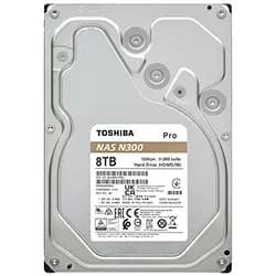 HD Toshiba 8TB N300 Pro Nas 3.5" SATA 3 7200RPM - HDWG780XZSTB (Garantia BR)