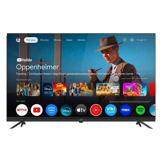 TV 50" Smart LED JVC LT-50KM548 HD / 4K / Google TV