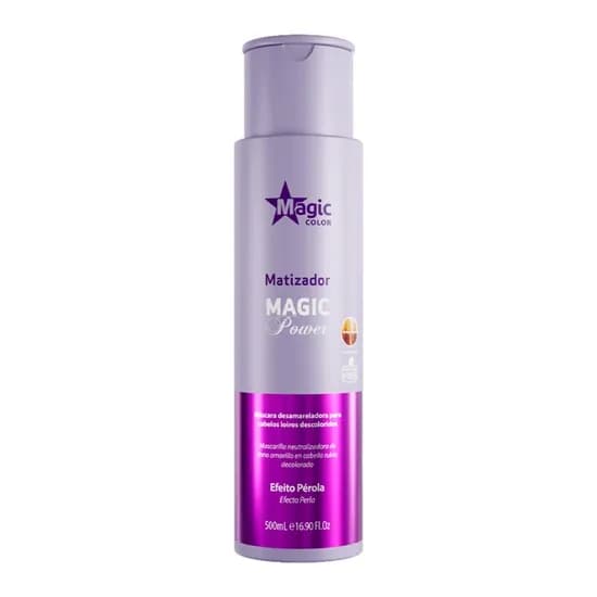 Máscara Desamareladora Magic Color 3D Efeito Pérola 500ML