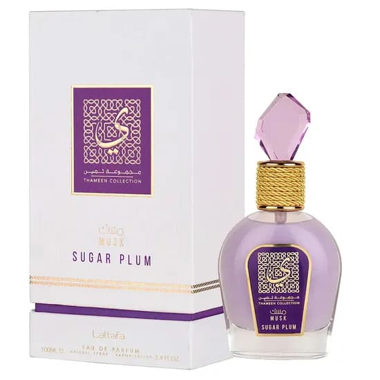 Perfume Feminino Lattafa Thameen Musk Sugar Plum Edp 100ML