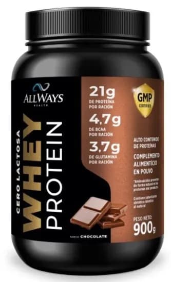 Supl Allways Whey Protein 900GR Chocolate