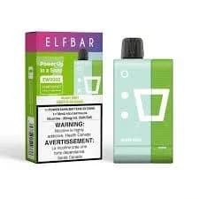 Pod Descartável Elfbar Ew Kit 9000 Sabor:Miami Mint