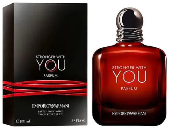 Perfume Emporio Armani Stronger With You Parfum 100ML - Masculino