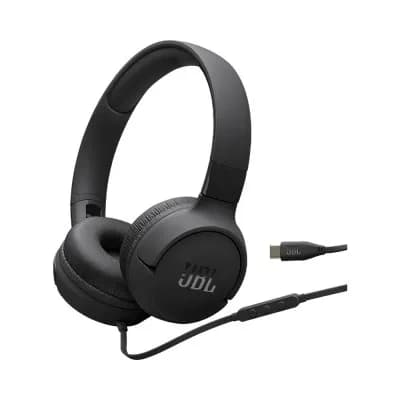 Fone JBL T520C USB-C Headphone Negro