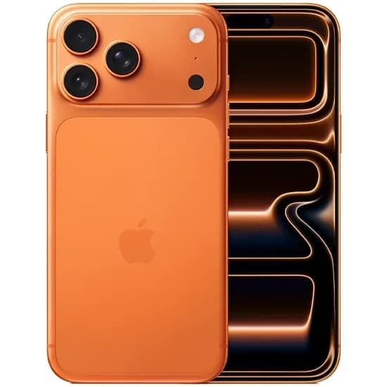 Apple iPhone 17 Pro Max A3526 Nano + Esim 256GB/12GB Ram de 6.9" 48+48+48MP/18MP - Cosmic Orange (Anatel)