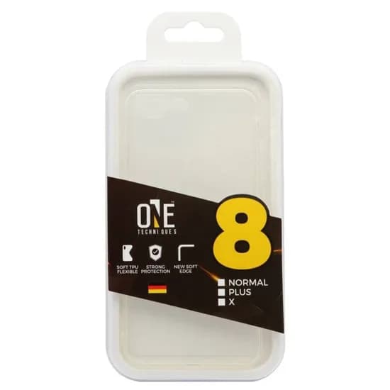 Capa iPhone 8 Plus One Techniques Tpu Transparente