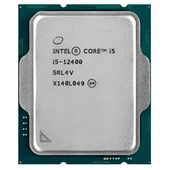 Cpu OEM Intel 1700 i5 12400 2.5GHZ s/CX s/fan s/G