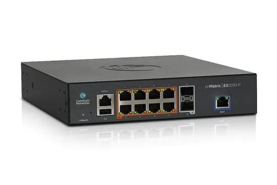 Switch 8P EX2010P Ac 8X1GB+Uplink 2SFP 100W Poe Geren Cnmatr