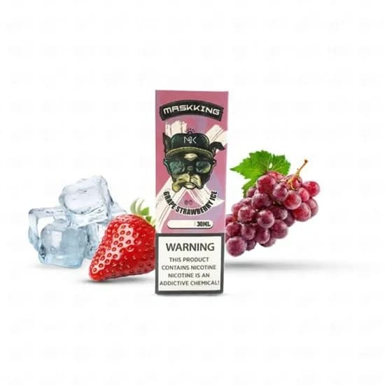 Maskking 30ML Salt Grape Strawberry Ice 50MG -<>