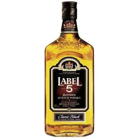Label 5 Whisky 8 Años 1 Litro