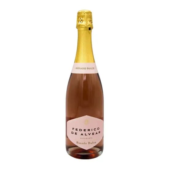 Espumante Argentino Federico de Alvear Rosado Doce Garrafa 750ML