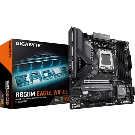 Placa-Mãe Gigabyte B850M Eagle WIFI6E AM5 DDR5