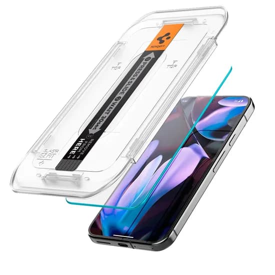 Protector de Cámara Spigen Pixel 9 Pro XL Glas.TR Fit Transparemt AGL08445