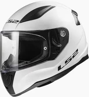 Capacete para Motociclista LS2 FF353 Rapid II Gloss White