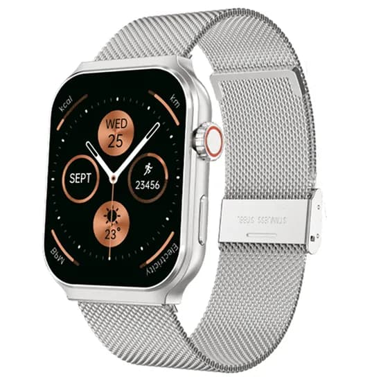 Relógio Smart FTX F25-SVSM 50MM - Prata/Metal