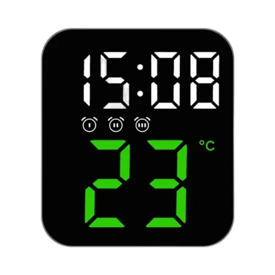 Relógio Digital Despertador Sate AC-T6822 Satellite