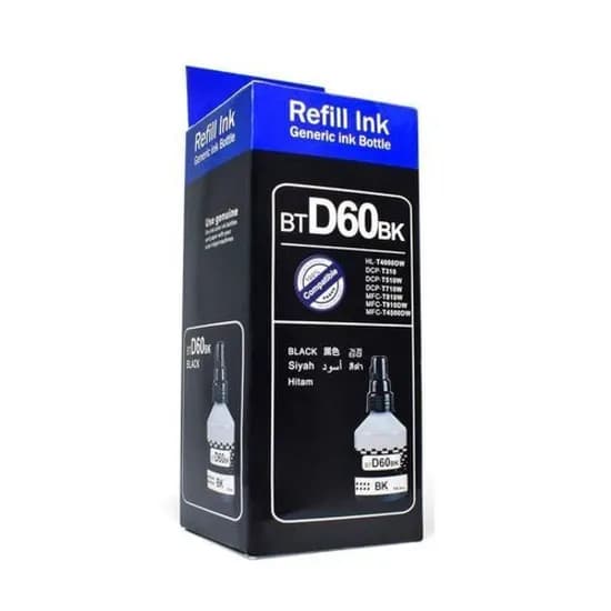 Tinta Brother Compatible BTD60BK Negro 115ML