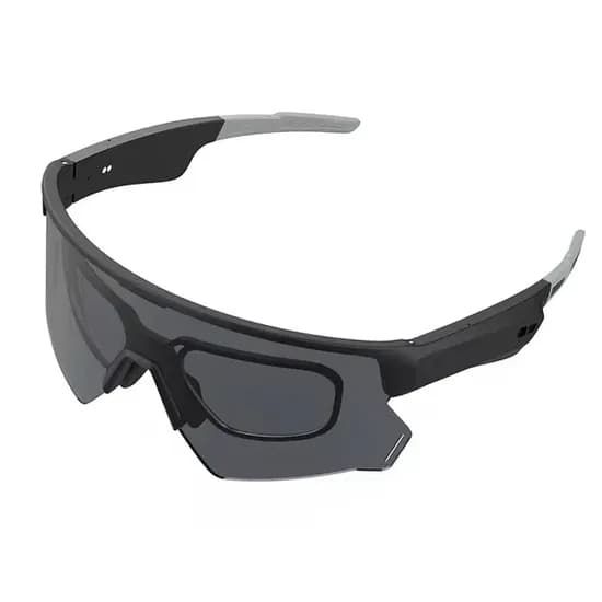 Oculos de Sol Blackview D2 Smart Sunglasses Inteligente / UV400 / Bluetooth / Recarregavel - Preto
