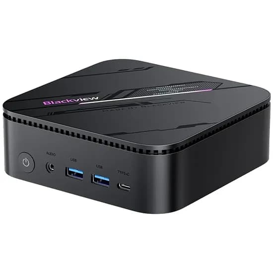 Mini PC Blackview MP100 Pro Intel Core i5-12450H 16GB Ram/512GB SSD - Cinza