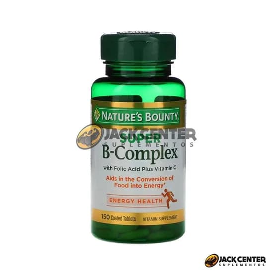 Vitamina B Complex Nature's Bounty 150 Tablets