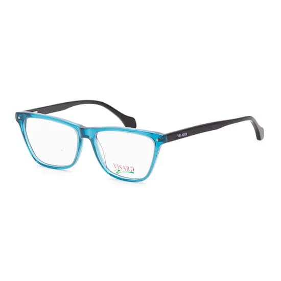 Armação para Óculos de Grau Visard A0131 C8 Tam. 54-15-140MM - Preto e Azul