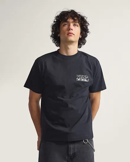 Remera Vans Custom Built SS Negro