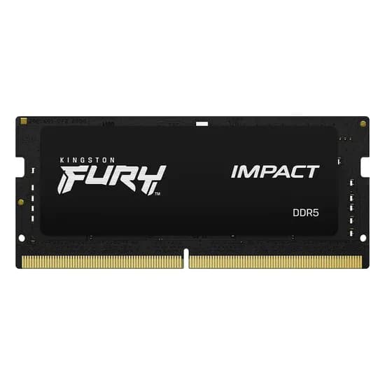 Memória Ram Kingston Fury Impact 16GB DDR5 6000MHZ para Notebook - KF560S38IB-16