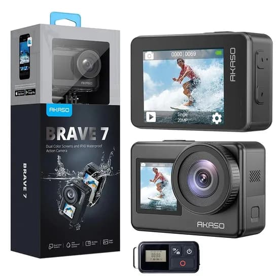 Câmera Akaso Brave 7 - Cinza