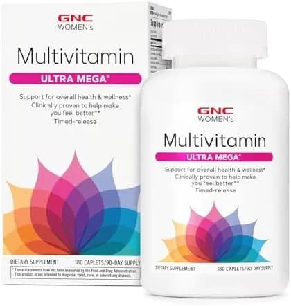 GNC Women's Multivitamin Ultra Mega 180 Cápsulas