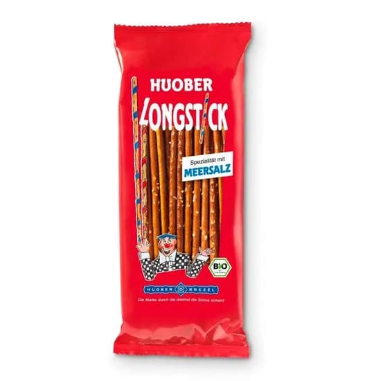 Salgadinho Pretzel Palitos Long Stick Pacote 125G Huober
