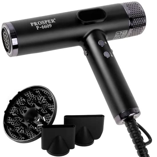 Secador de Cabelo Prosper P-7702 6.000 Watts 110V ~ 50/60 HZ - Preto