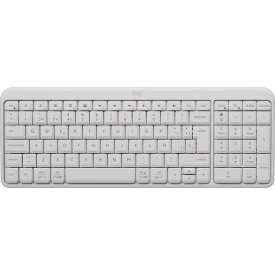 Teclado Sem Fio Logitech K250 - Branco (920-013446)